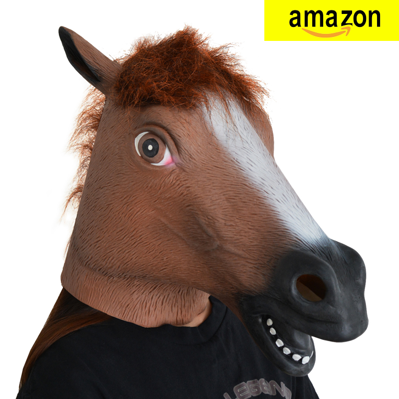 LarpGears Novelty Halloween Party Horse for Adults Brown Color - GLM-A0002BR | LarpGears