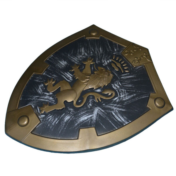 medieval royal lion shield