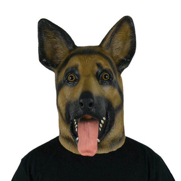 latex german shepherd mask