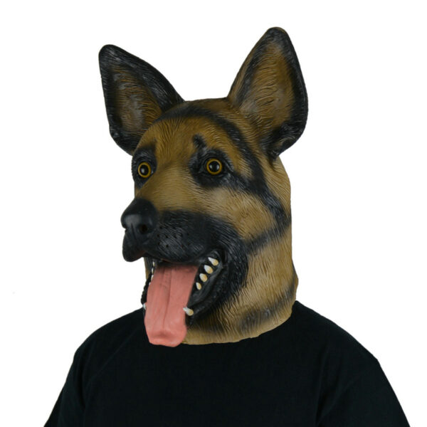 latex german shepherd mask