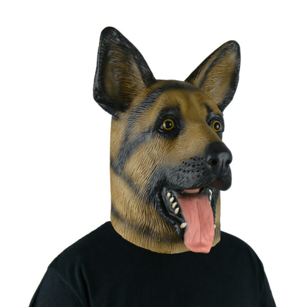 latex german shepherd mask