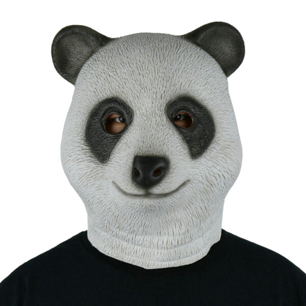 latex panda mask